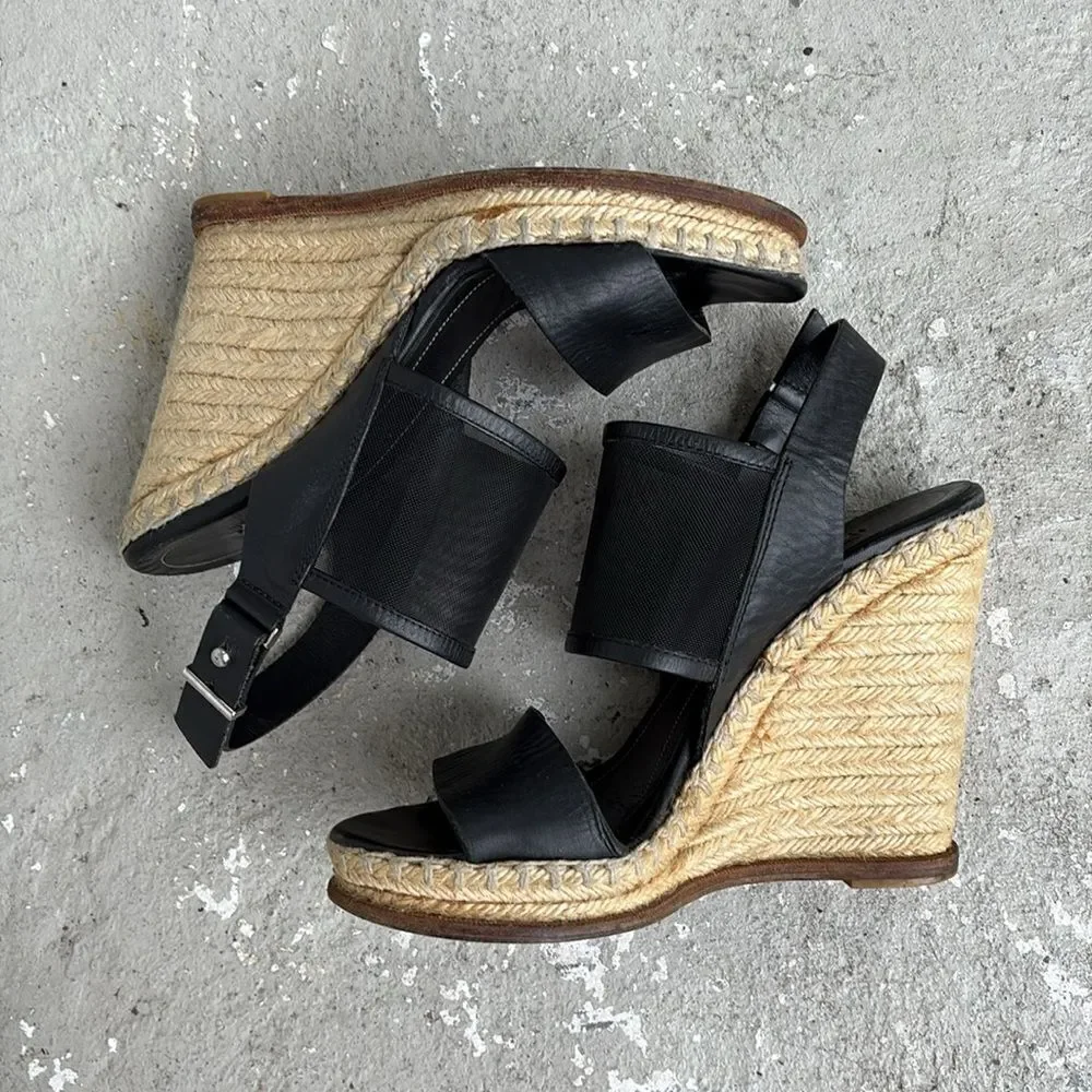 Balenciaga wedge espadrilles